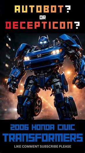 Is a 2006 Honda Civic a Autobot or a Decepticon? (Transformers)