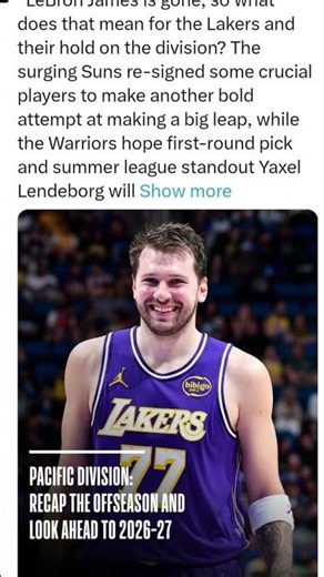 LeBron James Leaves Lakers 😱 | Pacific Division 2026-27 Offseason Recap | Luka Doncic Era Begins