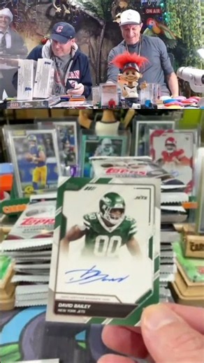 David Bailey Rookie Auto 🔥 First Signatures #Shorts #NFLCards
