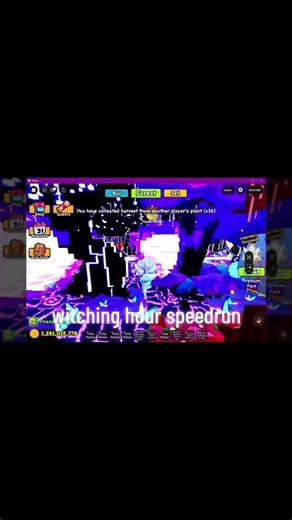 witching hour on #superforest #roblox how many stacks can you grab in 60 seconds?