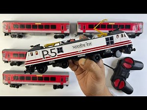 Indian Train Starter Set | Handmade Howrah - Rajdhani Train Set | Model Train By Akash