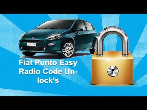 How To Find Fiat Punto Radio Code Using Serial No.