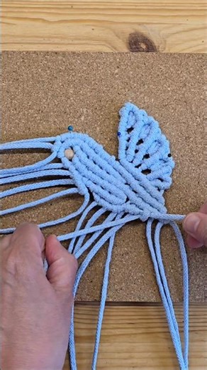 Macrame Bird Tutorial/DIY 🕊️ #tutorial #diy #shortsvideo #birds