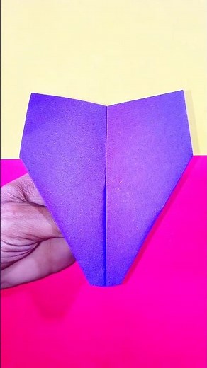 Easy Origami | How To Make an Easy Origami Super Airplane #origami #diy #tutorial