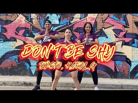 Don’t Be Shy - Tiësto & Karol G- Coreografía - Flow Dance Fitness- Zumba