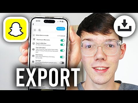 How To Export All Snapchat Data (Photos, Videos, Snaps) - Step By Step