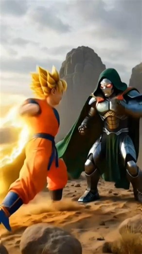 The Comeback: Goku SSJ Blue vs Doctor Doom 🔥 Ultimate AI Showdown