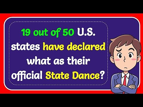 19 out of 50 U.S. states have declared what as their official state dance? Answer