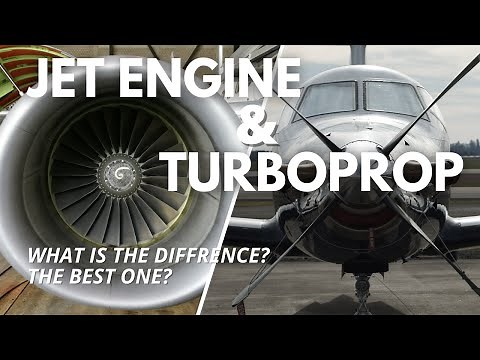 Jet Engines & Turboprop engines | What's Different? | Which one is better? | Aviathusiast