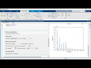 Finding Peaks - Data Processing and Feature Engineering with MATLAB