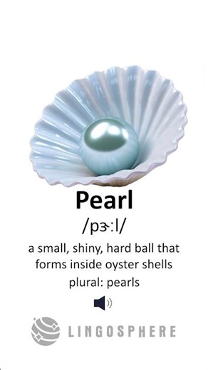 Learn the Word PEARL 🦪 | English Vocabulary for Beginners