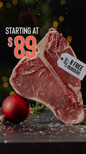6.8K reactions · 334 shares | Give the gift of comfort and joy with this $89 gift package that includes 8 FREE burgers. | Omaha Steaks | Facebook