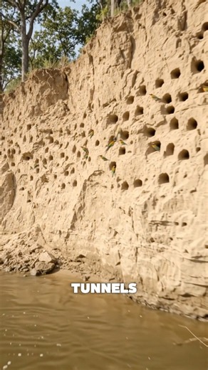 Inside a Bee-Eater Colony Wall (Bird Cam)