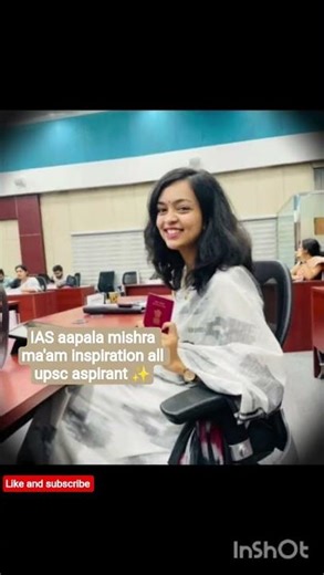beautiful ❤️ IAS apala mishra ma'am inspiration all upsc aspirant ✨