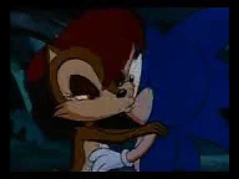 Sonic X Sally Kiss Again! (Sonic SatAm: Episode 3 - Sonic and Sally)