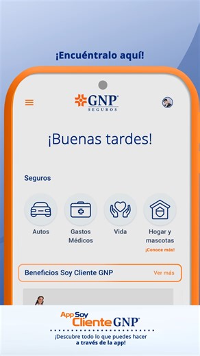 Descarga y regístrate en la App Soy Cliente GNP 📲 https://onelink.to/bucp25. Consulta, descarga y paga en línea tus pólizas. Además, conoce todos los beneficios por ser cliente GNP. ¡Regístrate ahora! #AppSoyClienteGNP #SoyClienteGNP #Viviresincreíble | GNP Seguros
