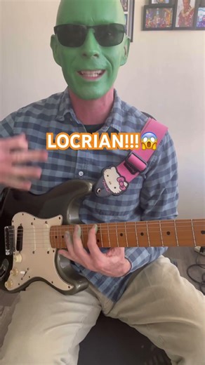 Locrian Mode in 60 Seconds | Get Ready to Jam! #guitartips #musictheory