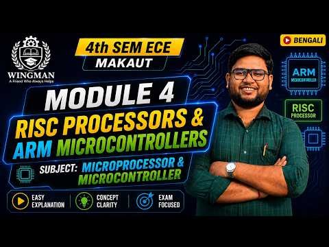 Module 4 - RISC Processors & ARM Microcontrollers | EC403 MPMC 4th Sem ECE MAKAUT
