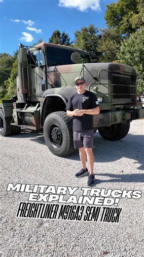 3.5K views · 2.2K reactions | Military Trucks Explained! Today we’re talking Semi Trucks, specifically our M916A3! A Freightliner used by the Military! #semitruck #freightliner #dieseltruck #turbodiesel #dieselnation #usmilitary #militaryvehicles #usarmy #dieselpower #heavyequipment #militarytruck #midwestmilitaryequipment | Midwest Military Equipment | Facebook