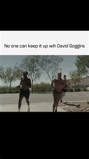 Not even UFC fighters can keep it up with David Goggins💀