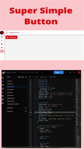 Create Super Simple Button Using HTML, CSS & JavaScript | Web App UI