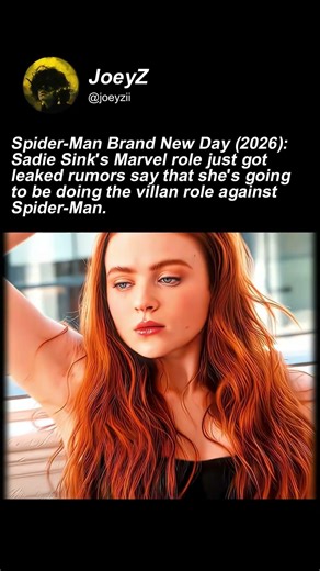 Sadie Sink's Marvel Role Against Spider-Man