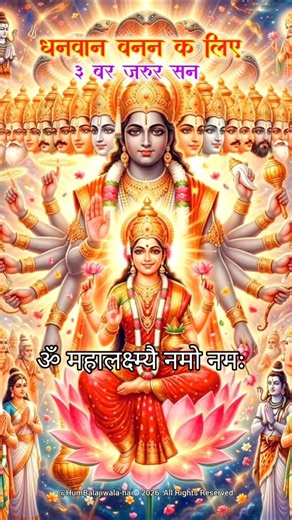 महालक्ष्मी मंत्र❣️sukrvaar status #hindumantra #powerful #maa #lakshmipuja #lakshmi #vishnu #god