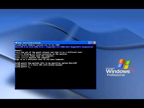 AkorisOS Demonstration (C# Cosmos OS with GUI)