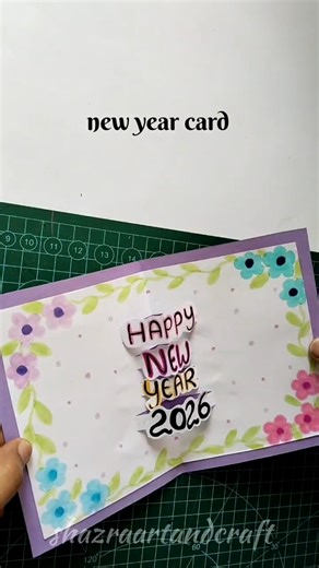 DIY new year Pop-up card 2026 🎊🥳| shorts # youtubeshorts # diy