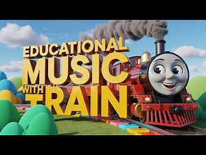 Choo Choo Train Learning Song | Kids Nursery Rhymes | Fun Baby Music About Trains