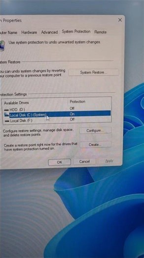 How To Create windows Restore Point #restorpoint #pc #trik #desktop #windows #pcsettings #desktoppc