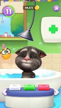 Tom talking shower 😸😸#gameplay
