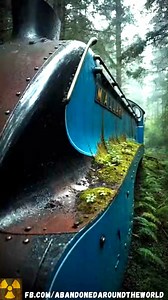 22K views · 769 reactions | What an Abandoned LNER Class A4 4468 Mallard Could Look Like — Rust, Moss, and the Forest Taking Over | Abandoned places | Facebook