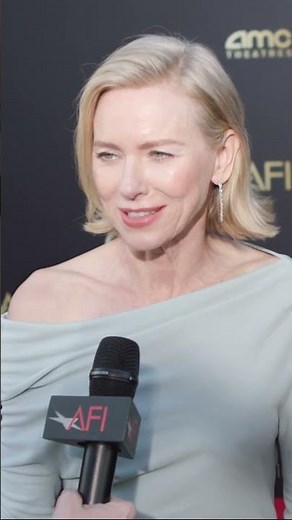 Naomi Watts celebrates Nicole Kidman at the AFI Life Achievement Award Tribute.