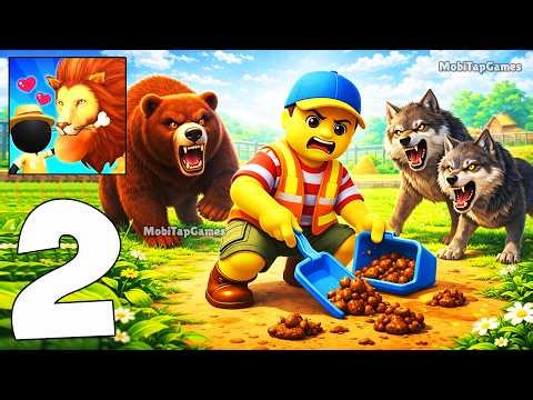 🦁 My Dream Zoo - Gameplay Walkthrough Part 2 - Build, Feed Animals and Grow Your Zoo (iOS, Android)