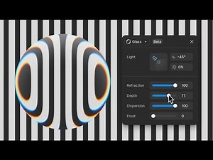 Introducing Figma’s new glass effect