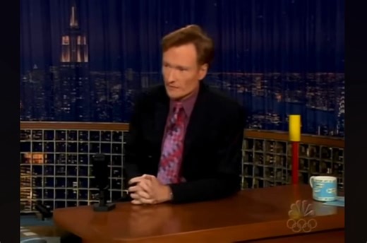 Here’s the first show Conan got the “Walker Texas Ranger Clip Lever” after NBC and Universal merged.