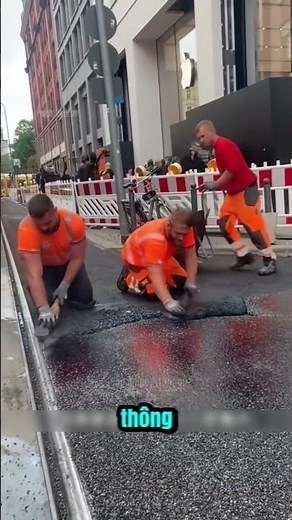 Giải Mã Kỹ Thuật Rải Nhựa Đường Thủ Công!