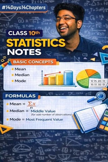 Class 10 Statistics 🔥| Class 10 Math | Statistics one shot #maths #class10 #shorts