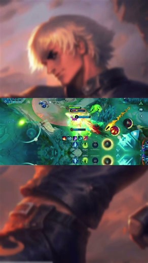 KOF SKIN=EZ MANIAC? GUSION VS ENEMY DARK SYSTEM😈