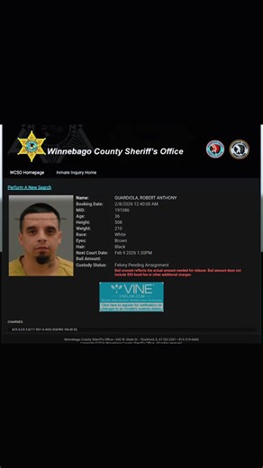 Overnight Lockups 🔒2/7➡️2/8🔒 🖲We post Daily Mugshots from Rockford, IL and the surrounding areas in Winnebago County. 🚓Follow this page now to see Mugshot updates in the Morning, Afternoon and Evening. Every Day. #fyp #rockfordillinois