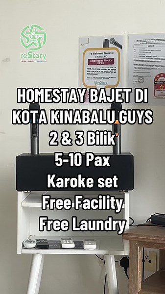 Staycation di kota kinabalu bersama Restary Themed Staycation #kotakinabalucrew #kotakinabalucrew_fams #suteraavenuehonestay #viralsabah #makanmakankk #homestaykk #homestaykotakinabalu