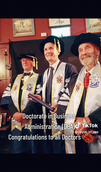 Celebrating Achievements in Doctorate Degrees - DBA Oxbridge London UK and Birkbeck University of London