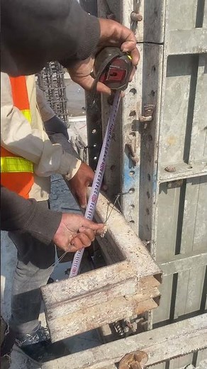 How to Install Fast & Easy Column Formwork #construction #building #civilengineering #concrete