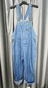 Vintage 50s Big Smith Bib Overalls Union Made Sanforized Workwear Denim Waist 38 - Etsy
