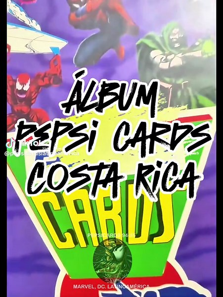 Álbum de Pepsi Cards: Un Tesoro de Costa Rica