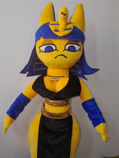 Ankha . Animal Crossing. Large Plush Toy. 25 Inch - Etsy Israel