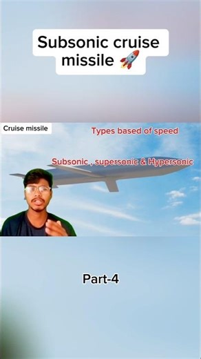 Subsonic missile #technology #trendingshorts
