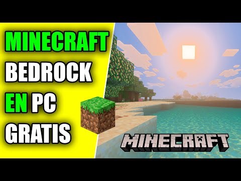 🎮 Cómo JUGAR Minecraft Bedrock en PC GRATIS | Paso a paso (2026)