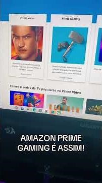 COMO FUNCIONA O AMAZON PRIME GAMING!
